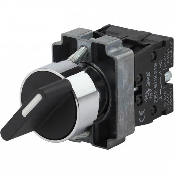 Переключатель ЭРА LAY5-BD33 3 полож. I-0-II стандарт ручка BSW60-BD-3-K02E Б0045685