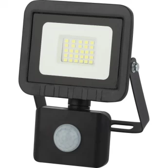 Прожектор светодиодный уличный ЭРА LPR-041-2-65K-020 20Вт 6500К 1600Лм IP65 датчик движения регулируемый Прожектор светодиодный уличный ЭРА LPR-041-2-65K-020 20Вт 6500К 1600Лм IP65 датчик движения регулируемый