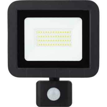 Прожектор светодиодный уличный ЭРА LPR-041-2-65K-050 50Вт 6500К 4000Лм IP65 датчик движения регулируемый Прожектор светодиодный уличный ЭРА LPR-041-2-65K-050 50Вт 6500К 4000Лм IP65 датчик движения регулируемый